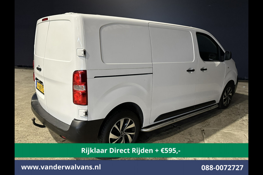 Citroën Jumpy 2.0 BlueHDI 123pk L2H1 *Rijklaar Direct Rijden* Euro6 Airco | 2500kg Trekhaak | LM velgen | Sidebars | Parkeersensoren | Cruisec Bijrijdersbank