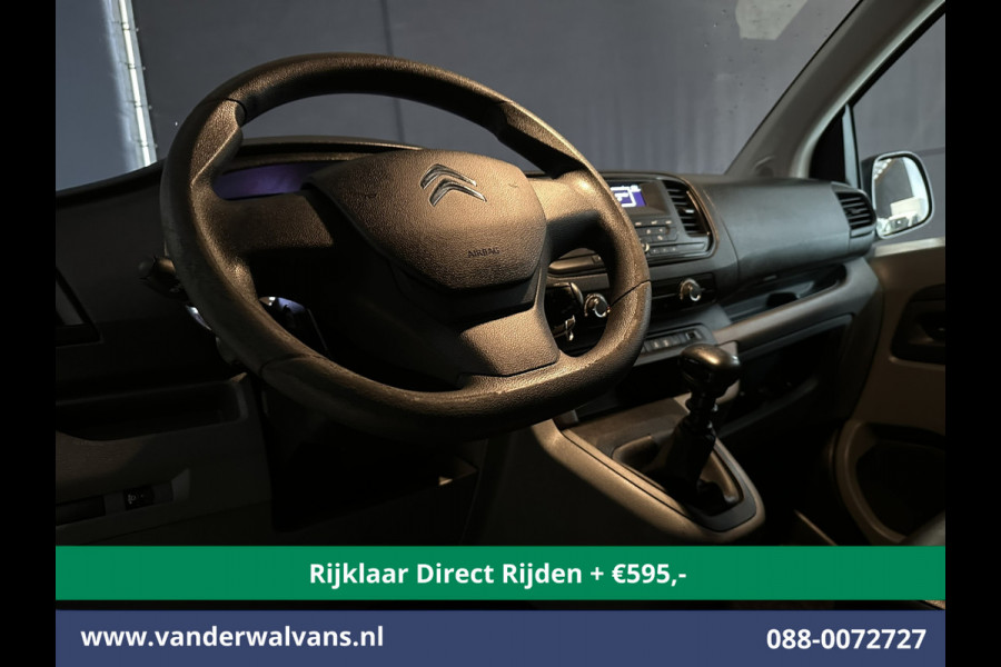 Citroën Jumpy 2.0 BlueHDI 123pk L2H1 *Rijklaar Direct Rijden* Euro6 Airco | 2500kg Trekhaak | LM velgen | Sidebars | Parkeersensoren | Cruisec Bijrijdersbank