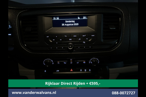 Citroën Jumpy 2.0 BlueHDI 123pk L2H1 *Rijklaar Direct Rijden* Euro6 Airco | 2500kg Trekhaak | LM velgen | Sidebars | Parkeersensoren | Cruisec Bijrijdersbank