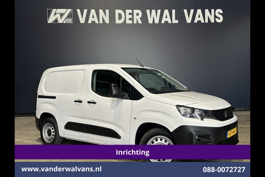 Peugeot Partner 1.5 BlueHDI 102pk L1H1 Inrichting Euro6 Airco | Camera | Navigatie | Apple Carplay | Cruisecontrol Android Auto, Trekhaak, Parkeersensoren