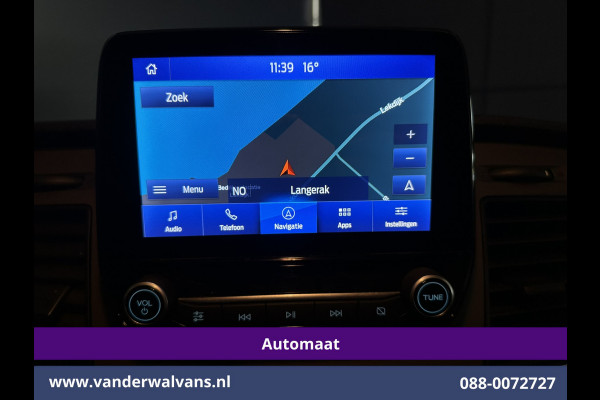 Ford Transit Custom 2.0 TDCI 130pk Automaat L1H1 Euro6 Airco | Camera | Navigatie | LED | Cruisecontrol Stoelverwarming, Parkeersensoren, Achterklep