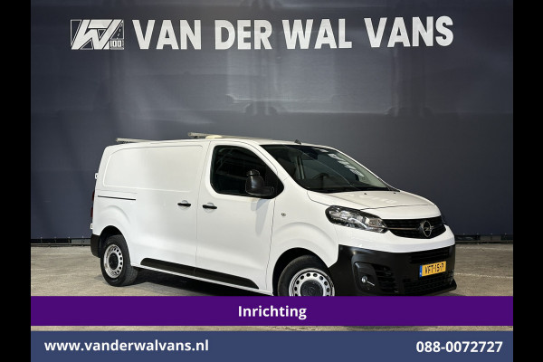 Opel Vivaro 2.0 CDTI 123pk L2H1 Inrichting Euro6 Airco | Camera | Navigatie | Apple Carplay | Cruisecontrol Android Auto, 2500kg Trekhaak, Dakdragers, Parkeersensoren, Bijrijdersbank