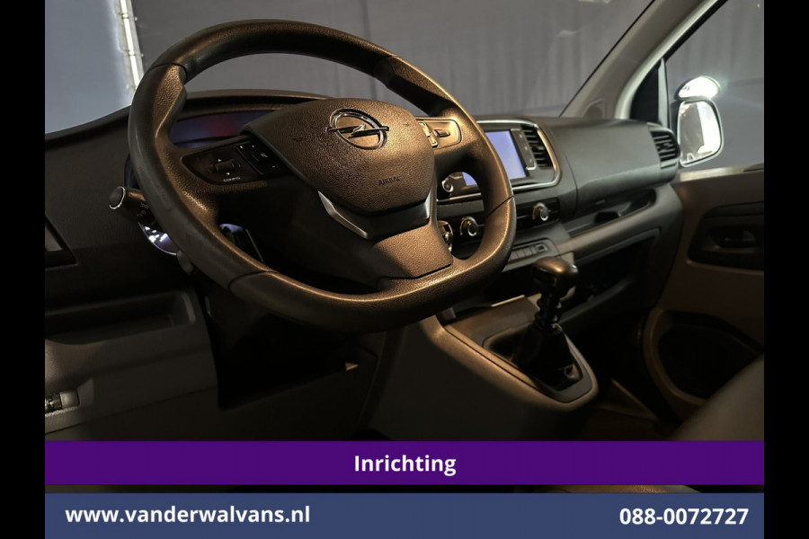 Opel Vivaro 2.0 CDTI 123pk L2H1 Inrichting Euro6 Airco | Camera | Navigatie | Apple Carplay | Cruisecontrol Android Auto, 2500kg Trekhaak, Dakdragers, Parkeersensoren, Bijrijdersbank