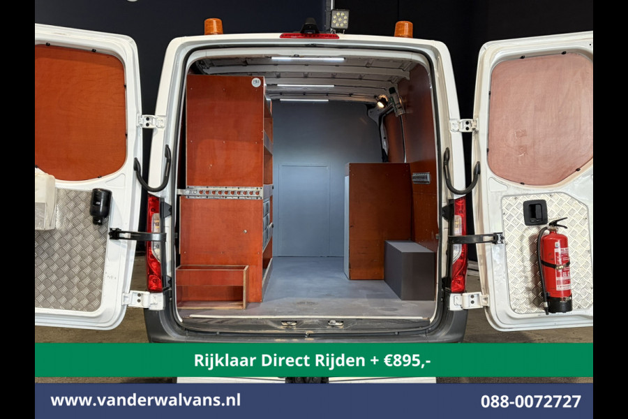 Mercedes-Benz Sprinter 316 CDI 164pk 3500kg Trekhaak *Rijklaar Direct Rijden* L2H1 Inrichting Euro6 Airco | Camera | Apple Carplay Omvormer, Android Auto, Cruisecontrol, Parkeersensoren