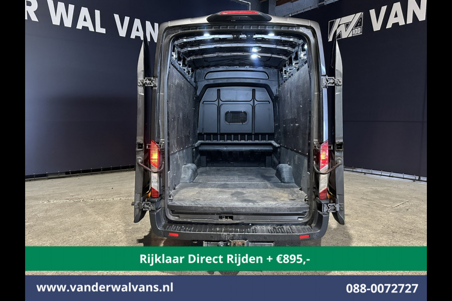 Ford Transit 2.0 TDCI 185pk L4H3 Dubbele Cabine Euro6 *Rijklaar Direct Rijden* Airco | 6-Zits | Camera | Cruisecontrol Parkeersensoren, 2800kg trekvermogen