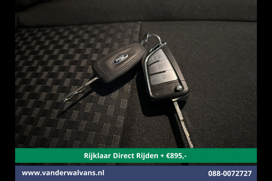 Ford Transit 2.0 TDCI 185pk L4H3 Dubbele Cabine Euro6 *Rijklaar Direct Rijden* Airco | 6-Zits | Camera | Cruisecontrol Parkeersensoren, 2800kg trekvermogen