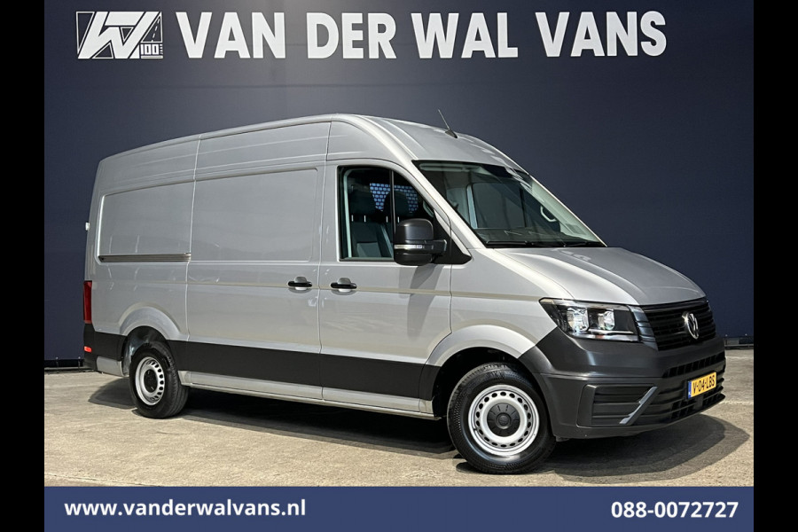 Volkswagen Crafter 2.0 TDI 140pk L3H3 L2H2 Euro6 Airco | Navigatie | Apple Carplay | Cruisecontrol Android Auto, Bijrijdersbank, 3000kg trekvermogen