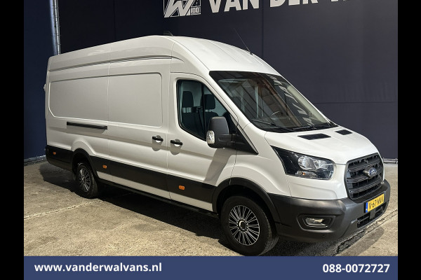 Ford Transit 2.0 TDCI 130pk L4H3 Jumbo Euro6 Airco | Camera | Cruisecontrol | Stoelverwarming | Verwarmde voorruit Parkeersensoren, Bijrijdersbank