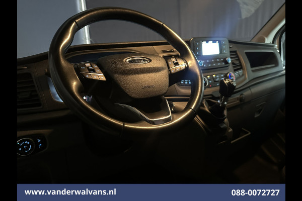 Ford Transit 2.0 TDCI 130pk L4H3 Jumbo Euro6 Airco | Camera | Cruisecontrol | Stoelverwarming | Verwarmde voorruit Parkeersensoren, Bijrijdersbank