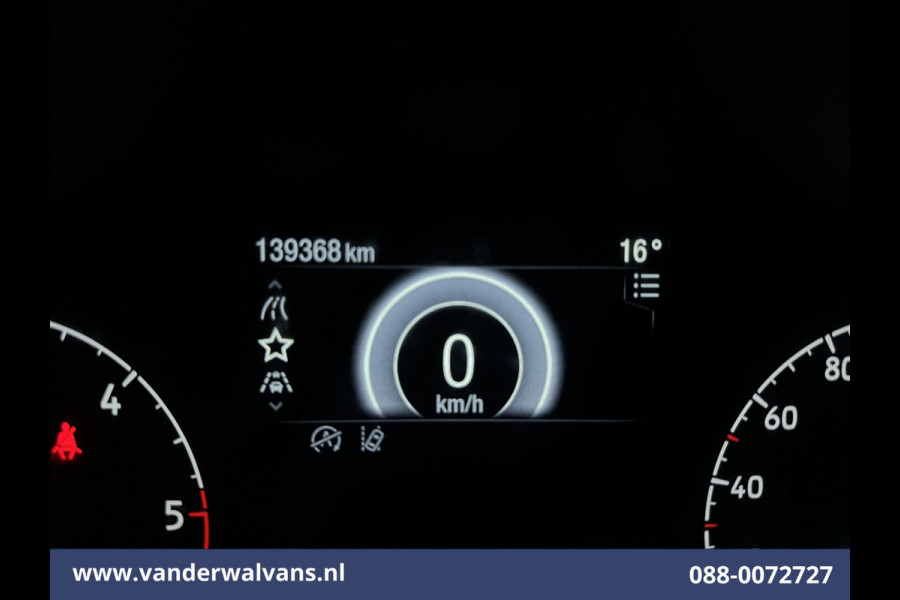 Ford Transit 2.0 TDCI 130pk L4H3 Jumbo Euro6 Airco | Camera | Cruisecontrol | Stoelverwarming | Verwarmde voorruit Parkeersensoren, Bijrijdersbank