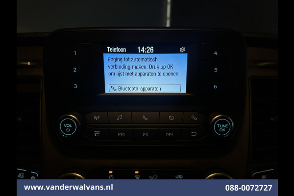 Ford Transit 2.0 TDCI 130pk L4H3 Jumbo Euro6 Airco | Camera | Cruisecontrol | Stoelverwarming | Verwarmde voorruit Parkeersensoren, Bijrijdersbank