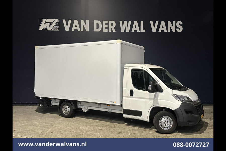 Citroën Jumper 2.2 BlueHDi 141pk Bakwagen 436cm Lang Laadklep Euro6 Airco | 1075kg laadvermogen Bijrijdersbank