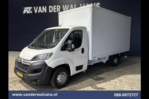 Citroën Jumper 2.2 BlueHDi 141pk Bakwagen 436cm Lang Laadklep Euro6 Airco | 1075kg laadvermogen Bijrijdersbank