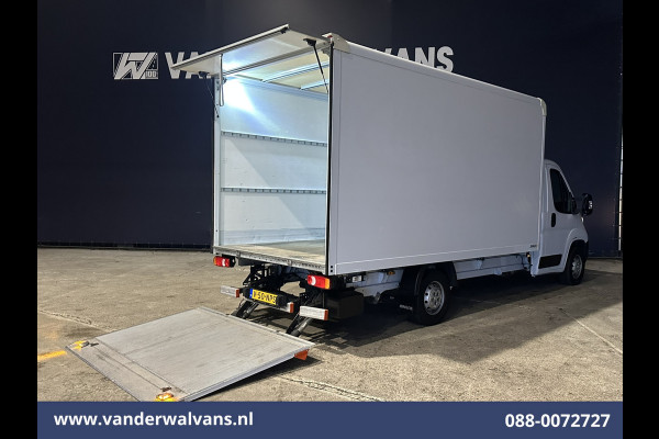Peugeot Boxer 2.2 BlueHDi 141pk Bakwagen 436cm Lang Laadklep Euro6 Airco | Camera | Cruisecontrol | 1085kg laadvermogen Bijrijdersbank.