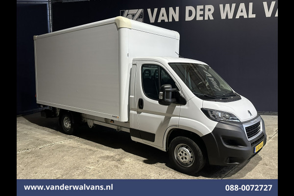 Peugeot Boxer 2.2 BlueHDi 141pk Bakwagen 435cm Lang Laadklep Euro6 Airco | 1085kg laadvermogen | Cruisecontrol Bijrijdersbank