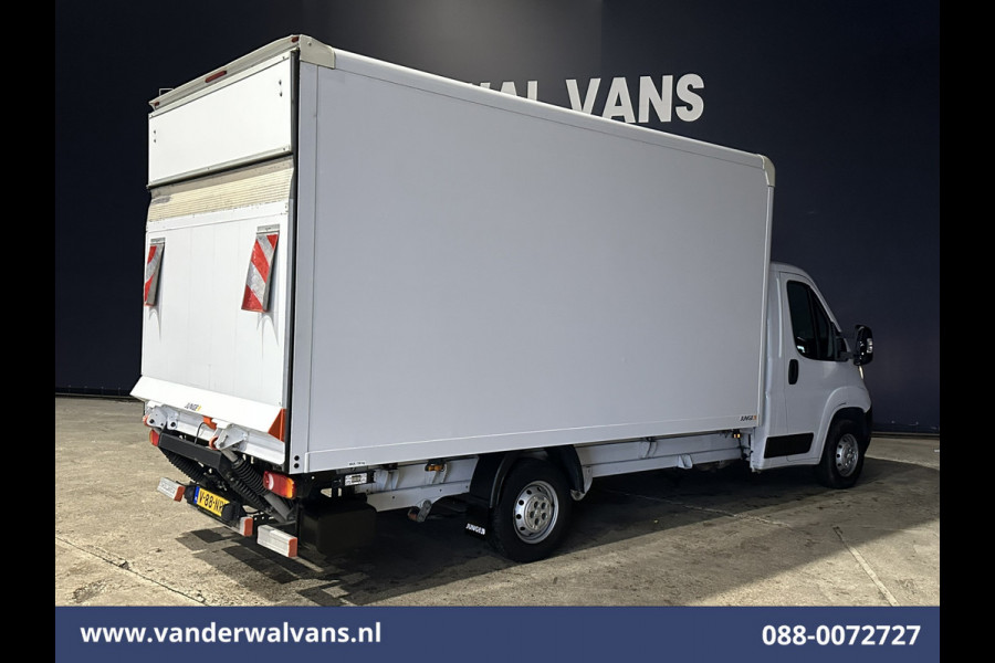 Peugeot Boxer 2.2 BlueHDi 141pk Bakwagen 435cm Lang Laadklep Euro6 Airco | 1085kg laadvermogen | Cruisecontrol Bijrijdersbank