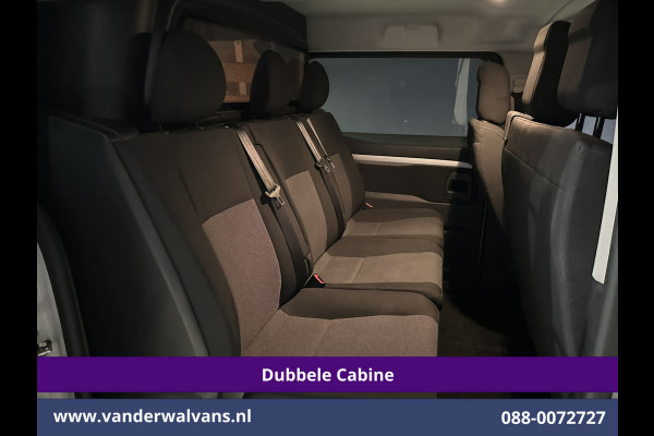Opel Vivaro 2.0 CDTI 145pk L3H1 Dubbele Cabine Euro6 Airco | 6-Zits | Navigatie | 2500kg Trekhaak | Apple Carplay Android Auto, Cruisecontrol, Parkeersensoren