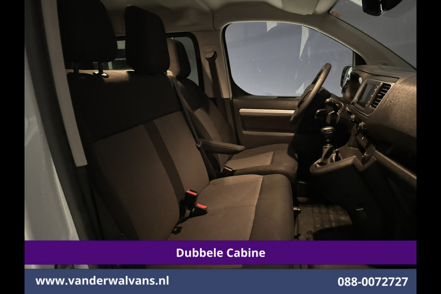 Opel Vivaro 2.0 CDTI 145pk L3H1 Dubbele Cabine Euro6 Airco | 6-Zits | Navigatie | 2500kg Trekhaak | Apple Carplay Android Auto, Cruisecontrol, Parkeersensoren