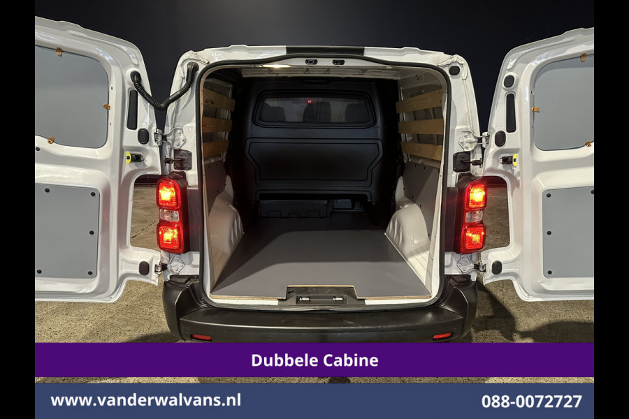 Opel Vivaro 2.0 CDTI 145pk L3H1 Dubbele Cabine Euro6 Airco | 6-Zits | Navigatie | 2500kg Trekhaak | Apple Carplay Android Auto, Cruisecontrol, Parkeersensoren