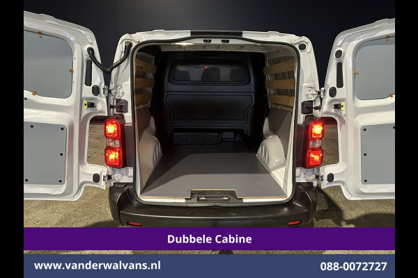 Opel Vivaro 2.0 CDTI 145pk L3H1 Dubbele Cabine Euro6 Airco | 6-Zits | Navigatie | 2500kg Trekhaak | Apple Carplay Android Auto, Cruisecontrol, Parkeersensoren