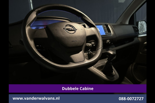 Opel Vivaro 2.0 CDTI 145pk L3H1 Dubbele Cabine Euro6 Airco | 6-Zits | Navigatie | 2500kg Trekhaak | Apple Carplay Android Auto, Cruisecontrol, Parkeersensoren