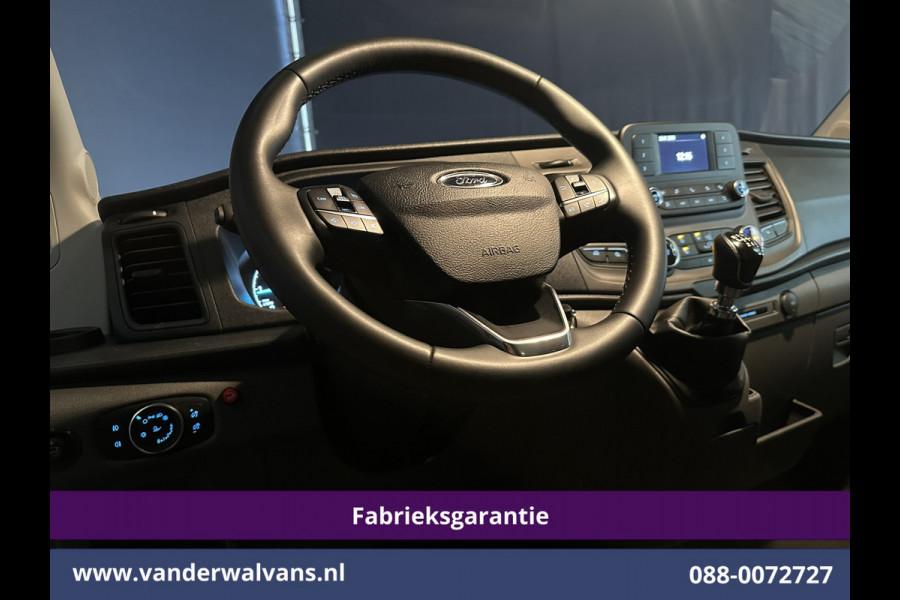 Ford Transit 2.0 TDCI 155pk Bakwagen 226cm Hoog Laadklep Fabrieksgarantie Euro6 Airco | 1080kg laadvermogen | Camera | Cruisecontrol 1080kg laadvermogen, Verwarmde voorruit, Bijrijdersbank