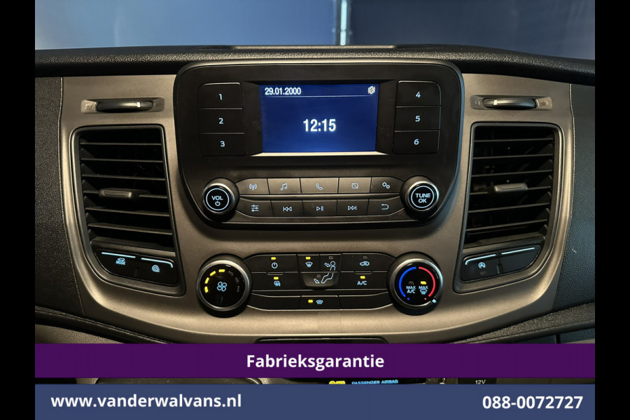 Ford Transit 2.0 TDCI 155pk Bakwagen 226cm Hoog Laadklep Fabrieksgarantie Euro6 Airco | 1080kg laadvermogen | Camera | Cruisecontrol 1080kg laadvermogen, Verwarmde voorruit, Bijrijdersbank