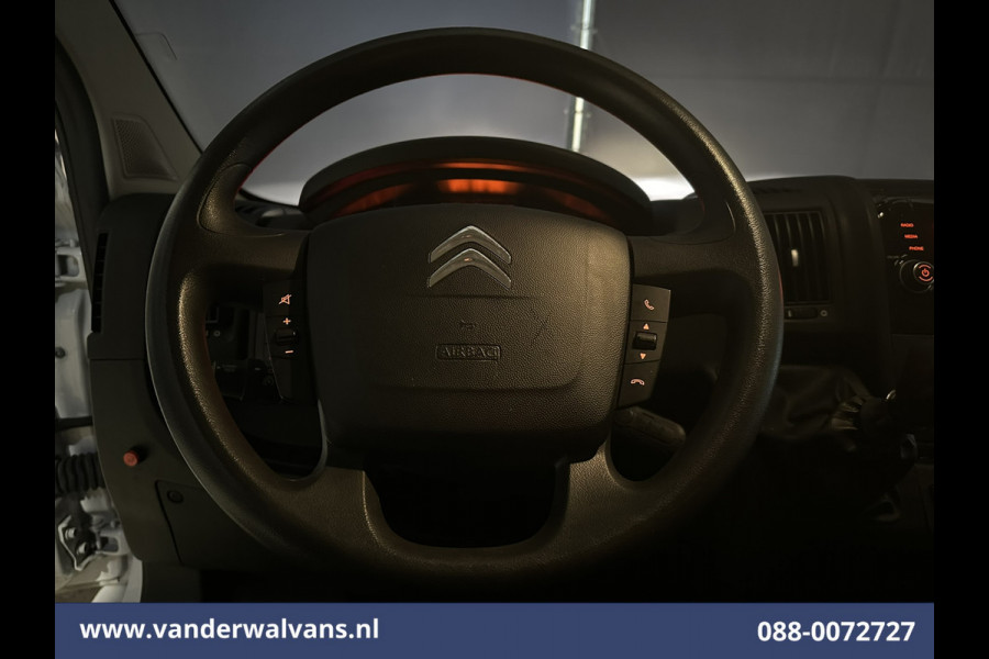 Citroën Jumper 2.2 BlueHDi 141pk Bakwagen 436cm Lang Laadklep Euro6 Airco | 1115kg laadvermogen | Cruisecontrol Bijrijdersbank.