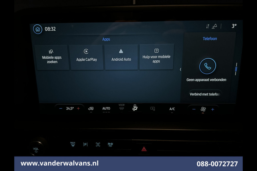 Ford Transit Custom 2.0 TDCI 111pk L1H1 Euro6 Airco | Camera | Apple Carplay | LED | Cruisecontrol Android Auto, Verwarmde voorruit, Parkeersensoren, Bijrijdersbank