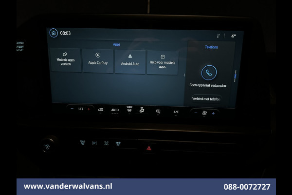 Ford Transit Custom 2.0 TDCI 111pk L1H1 Euro6 Airco | Camera | LED | Apple Carplay | Cruisecontrol Android Auto, Verwarmde voorruit, Parkeersensoren, Bijrijdersbank