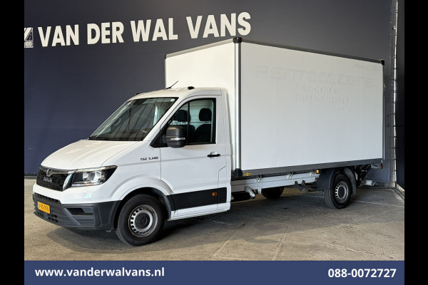 MAN TGE 2.0 141pk Bakwagen Laadklep Euro6 Airco | Apple Carplay | Android Auto Bijrijdersbank, 969kg laadvermogen