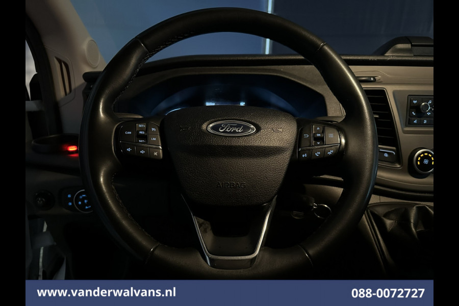 Ford Transit 2.0 TDCI 160pk Bakwagen 1231kg laadvermogen Laadklep Euro6 Airco | Lat om lat Betimmering | Cruisecontrol Verwarmde voorruit, Bijrijdersbank