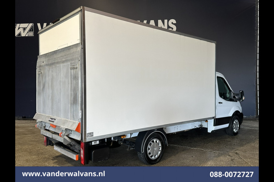 Ford Transit 2.0 TDCI 160pk Bakwagen 1231kg laadvermogen Laadklep Euro6 Airco | Lat om lat Betimmering | Cruisecontrol Verwarmde voorruit, Bijrijdersbank