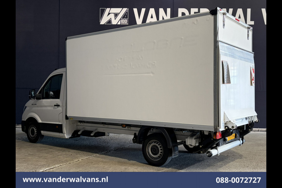 Volkswagen Crafter 2.0 141pk Bakwagen Laadklep Euro6 Airco | Apple Carplay | Android Auto Bijrijdersbank, 969kg laadvermogen