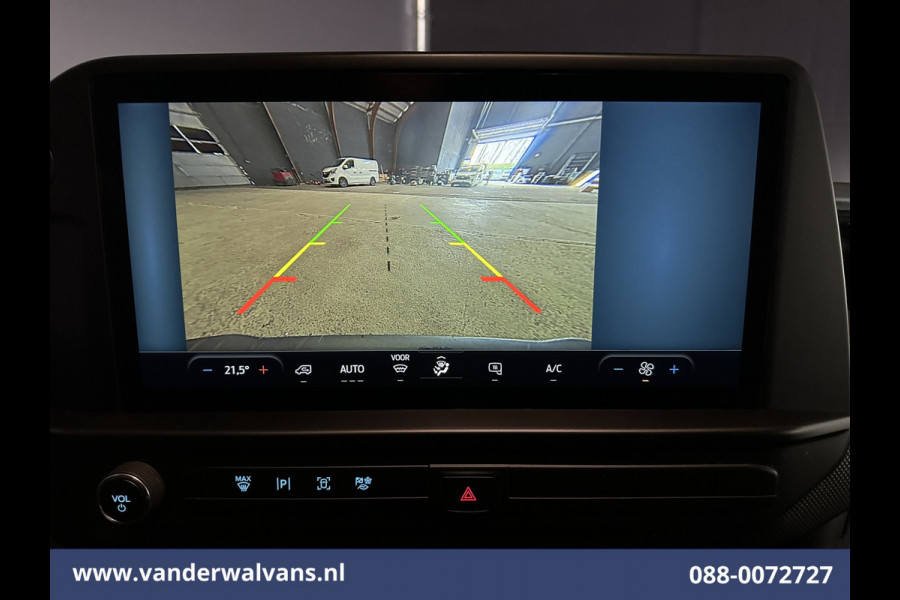 Ford Transit Custom 2.0 TDCI 136pk L2H1 Euro6 Airco | Camera | LED | Apple Carplay | Cruisecontrol Android Auto, Leder, Verwarmde voorruit, Parkeersensoren, Bijrijdersbank, 2740kg trekvermogen