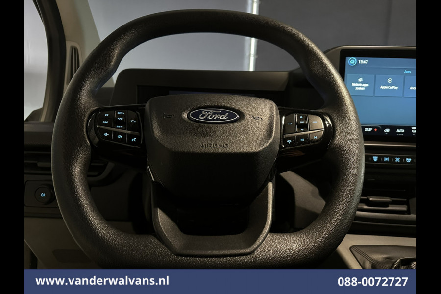 Ford Transit Custom 2.0 TDCI 136pk L2H1 Euro6 Airco | Camera | LED | Apple Carplay | Cruisecontrol Android Auto, Leder, Verwarmde voorruit, Parkeersensoren, Bijrijdersbank, 2740kg trekvermogen