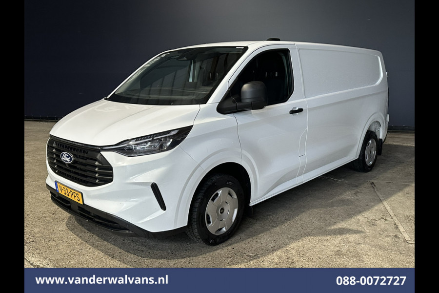 Ford Transit Custom 2.0 TDCI 136pk L2H1 Euro6 Airco | Camera | LED | Apple Carplay | Cruisecontrol Android Auto, Leder, Verwarmde voorruit, Parkeersensoren, Bijrijdersbank, 2740kg trekvermogen
