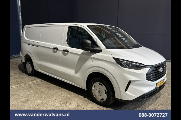 Ford Transit Custom 2.0 TDCI 136pk L2H1 Euro6 Airco | Camera | LED | Apple Carplay | Cruisecontrol Android Auto, Leder, Verwarmde voorruit, Parkeersensoren, Bijrijdersbank, 2740kg trekvermogen