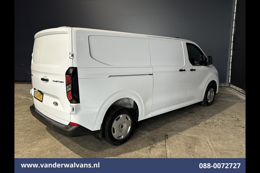 Ford Transit Custom 2.0 TDCI 136pk L2H1 Euro6 Airco | Camera | LED | Apple Carplay | Cruisecontrol Android Auto, Leder, Verwarmde voorruit, Parkeersensoren, Bijrijdersbank, 2740kg trekvermogen