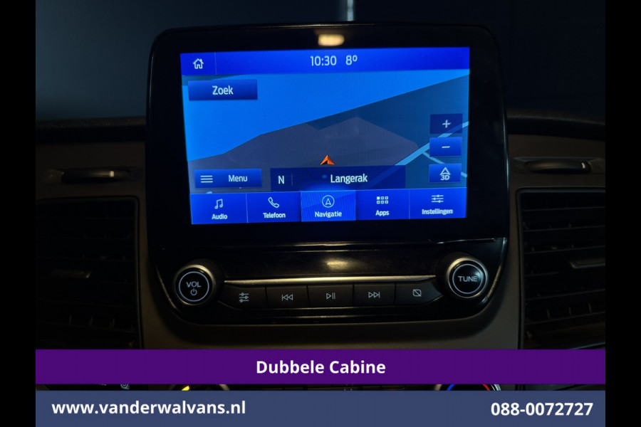 Ford Transit Custom 2.0 TDCI 170pk Automaat L2H1 Dubbele Cabine Euro6 Airco | 5-Zits | Xenon | Camera | Navigatie | Apple Carplay | LED Android Auto, Stoelverwarming, Verwarmde voorruit, Parkeersensoren, Trekhaak