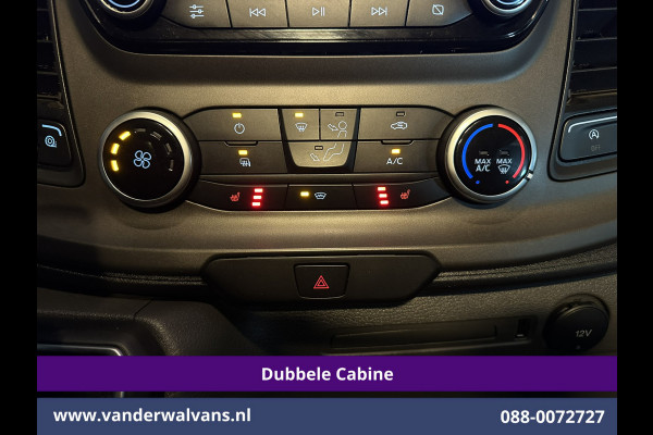 Ford Transit Custom 2.0 TDCI 170pk Automaat L2H1 Dubbele Cabine Euro6 Airco | 5-Zits | Xenon | Camera | Navigatie | Apple Carplay | LED Android Auto, Stoelverwarming, Verwarmde voorruit, Parkeersensoren, Trekhaak