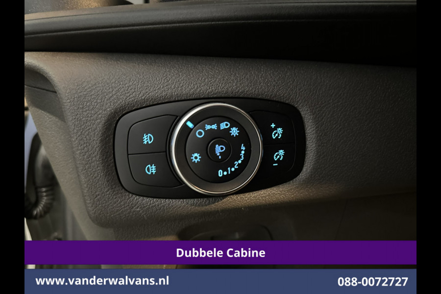 Ford Transit Custom 2.0 TDCI 170pk Automaat L2H1 Dubbele Cabine Euro6 Airco | 5-Zits | Xenon | Camera | Navigatie | Apple Carplay | LED Android Auto, Stoelverwarming, Verwarmde voorruit, Parkeersensoren, Trekhaak
