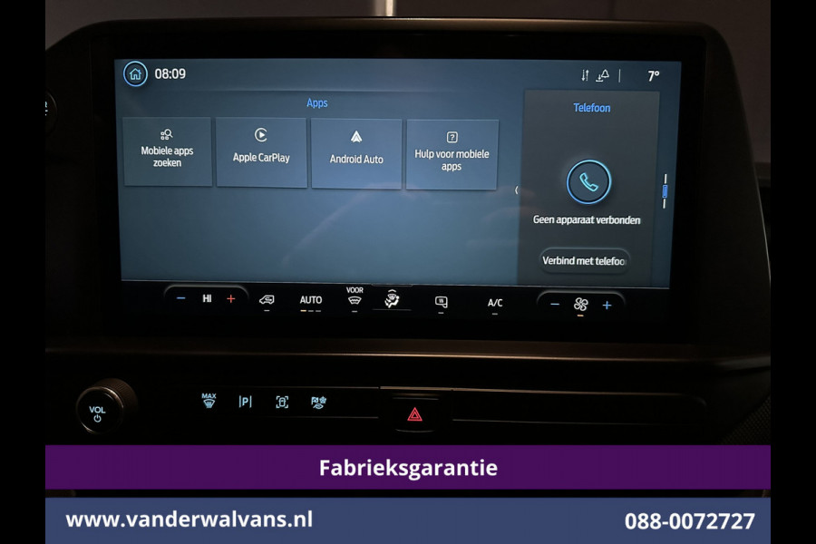 Ford Transit Custom 2.0 TDCI L1H1 Fabrieksgarantie Euro6 Airco | Camera | LED | Apple Carplay | Cruisecontrol Android Auto, Verwarmde voorruit, Parkeersensoren, Bijrijdersbank