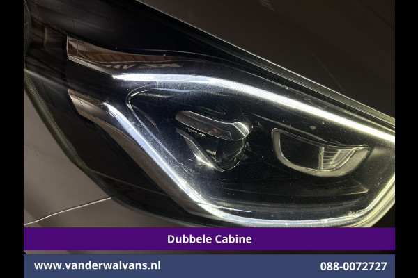 Ford Transit Custom 2.0 TDCI 131pk L2H1 Dubbele Cabine Euro6 Airco | 5-Zits | Xenon | Navigatie | Cruisecontrol | LED | 2800kg Trekhaak Stoelverwarming, Parkeersensoren, Achterklep
