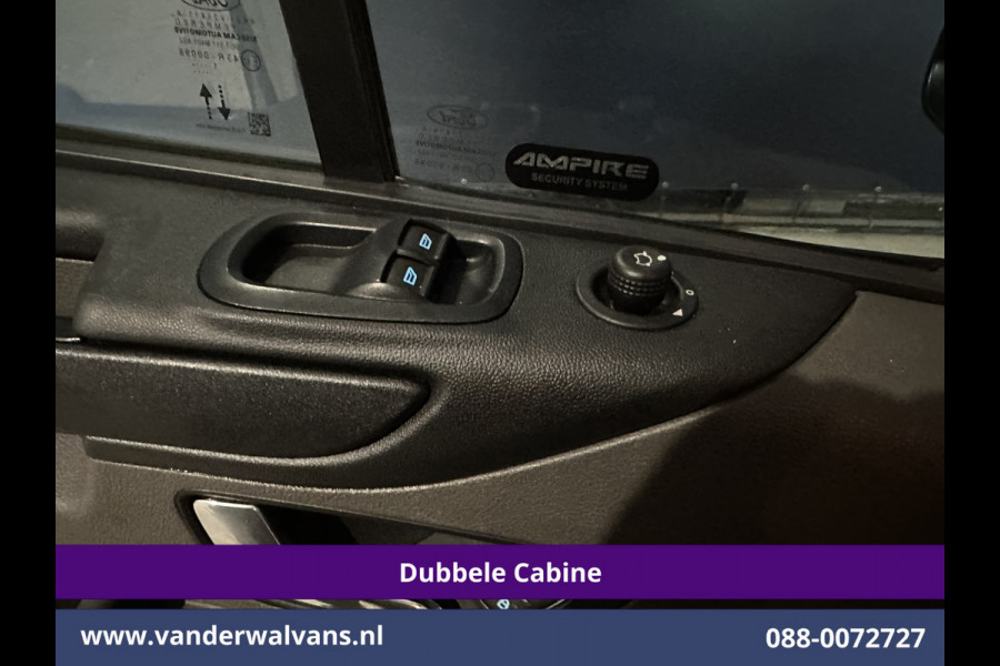 Ford Transit Custom 2.0 TDCI 131pk L2H1 Dubbele Cabine Euro6 Airco | 5-Zits | Xenon | Navigatie | Cruisecontrol | LED | 2800kg Trekhaak Stoelverwarming, Parkeersensoren, Achterklep