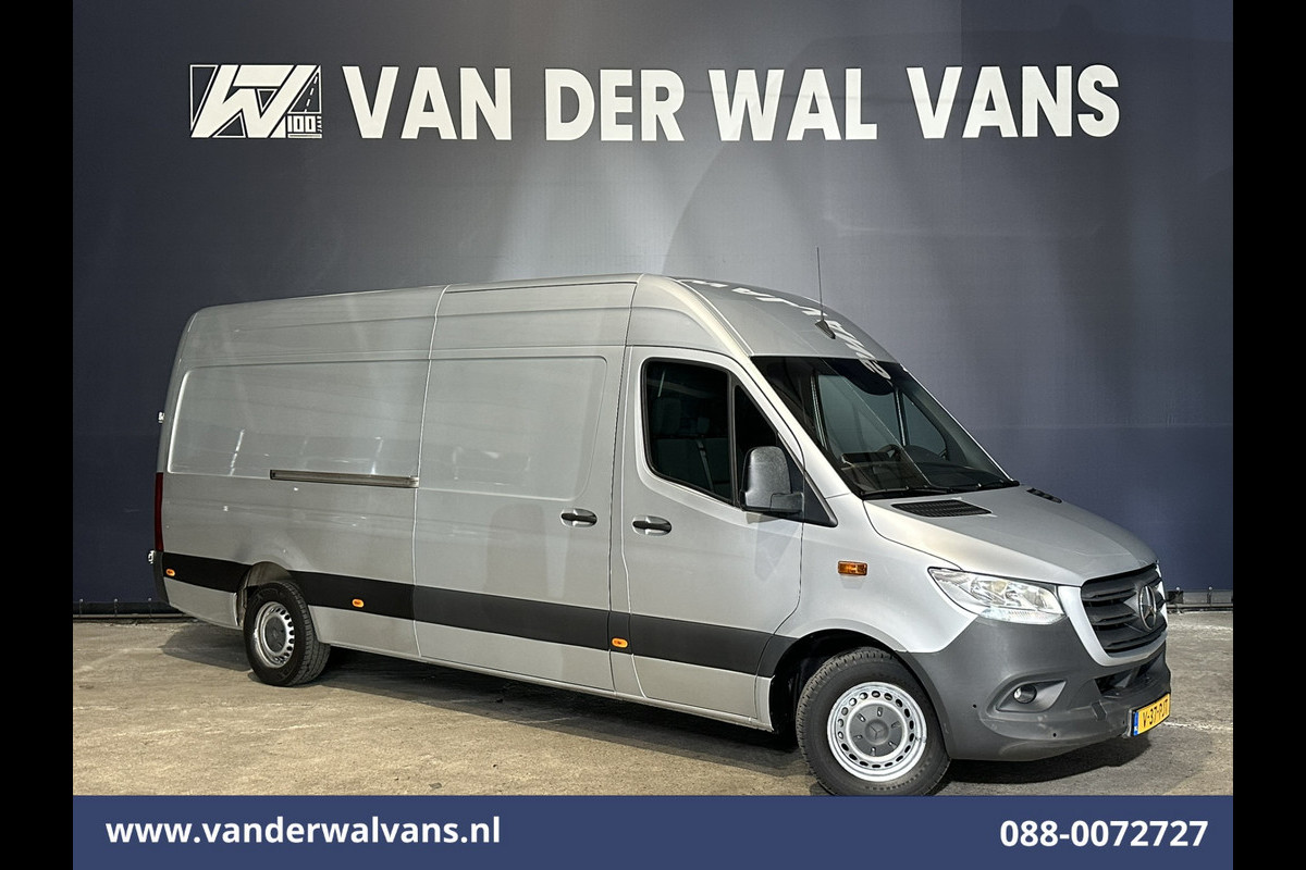 Mercedes-Benz Sprinter 316 CDI 164pk L3H2 Euro6 Airco | Camera | Navigatie | Apple Carplay | Cruisecontrol | Stoelverwarming Android Auto, Chauffeursstoel, Parkeersensoren, Bijrijdersbank