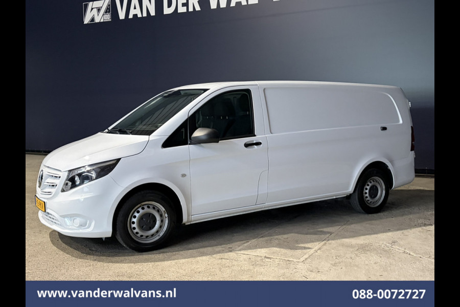 Mercedes-Benz Vito 116 CDI 164pk L3H1 Euro6 Airco | Camera | Apple Carplay | Cruisecontrol | Bumper in de kleur Stoelverwarming, Android Auto, Bijrijdersbank