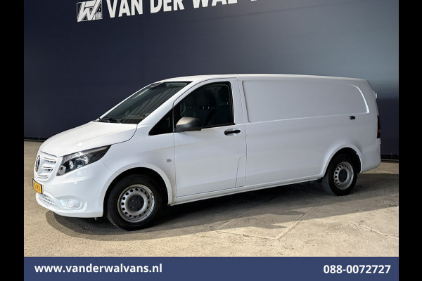 Mercedes-Benz Vito 116 CDI 164pk L3H1 Euro6 Airco | Camera | Apple Carplay | Cruisecontrol | Bumper in de kleur Stoelverwarming, Android Auto, Bijrijdersbank