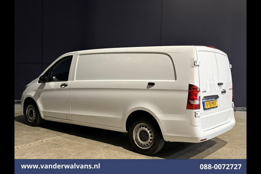 Mercedes-Benz Vito 116 CDI 164pk L3H1 Euro6 Airco | Camera | Apple Carplay | Cruisecontrol | Bumper in de kleur Stoelverwarming, Android Auto, Bijrijdersbank