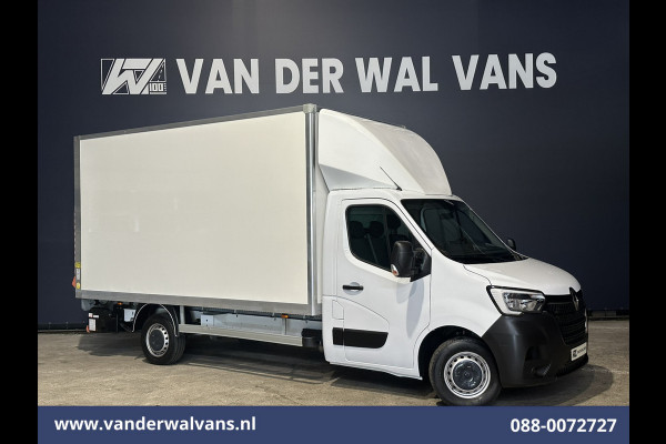 Renault Master 2.3 dCi 146pk Bakwagen 222cm Hoog Laadklep Euro6 Airco | Camera | Navigatie | LED Cruisecontrol, Bijrijdersbank